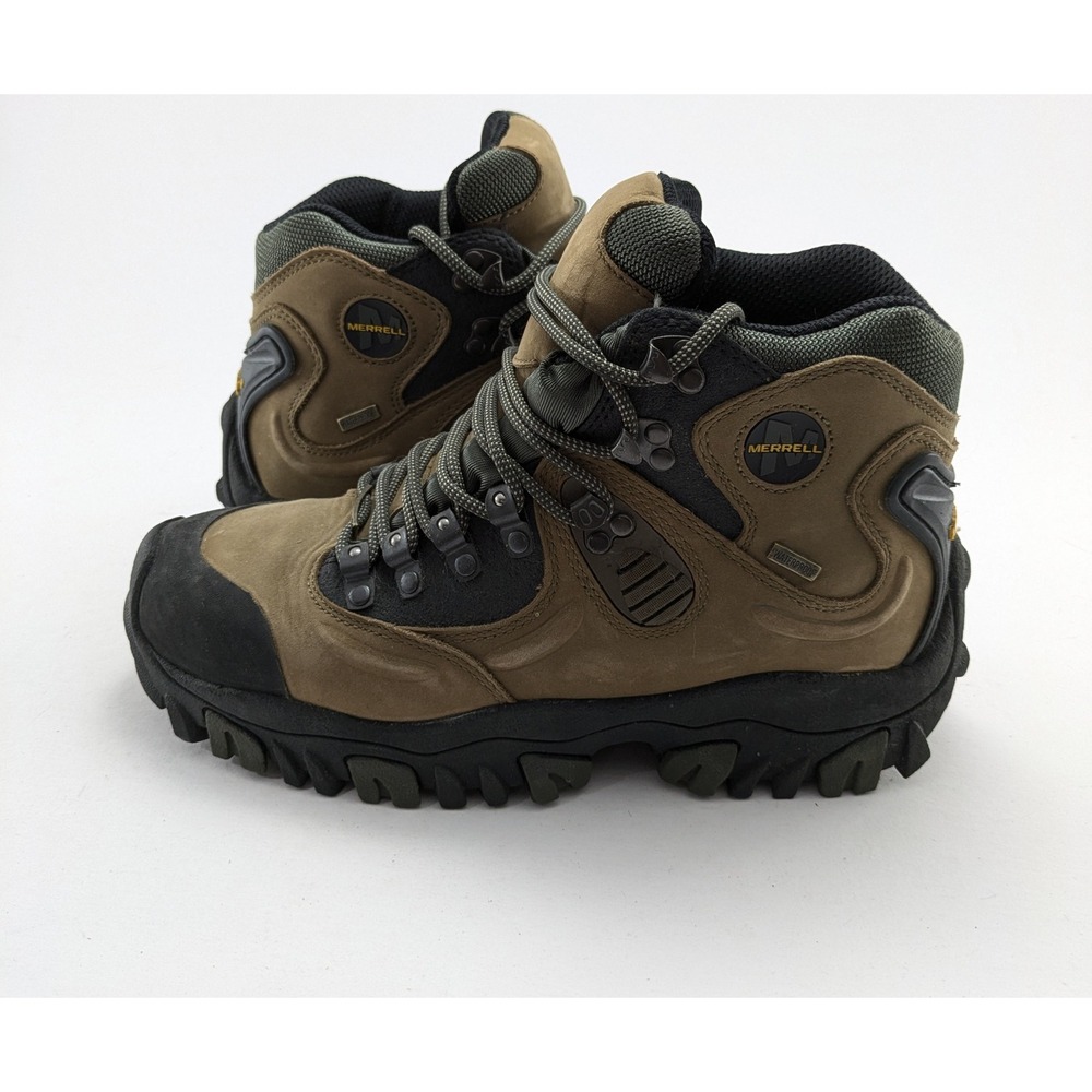 Womens Merrell Polar Blast Taupe Brown Waterproof Hiking Boots 50554 Size 9